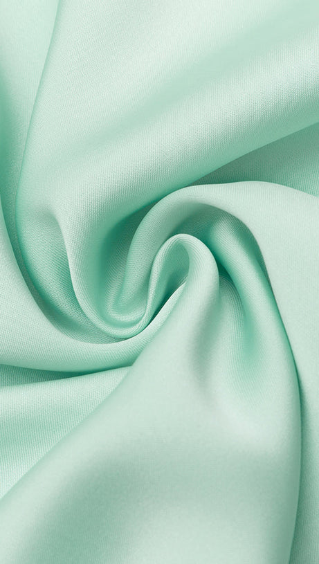 CATHY BEADED EMBELLISHED MAXI DRESS IN PALE GREEN