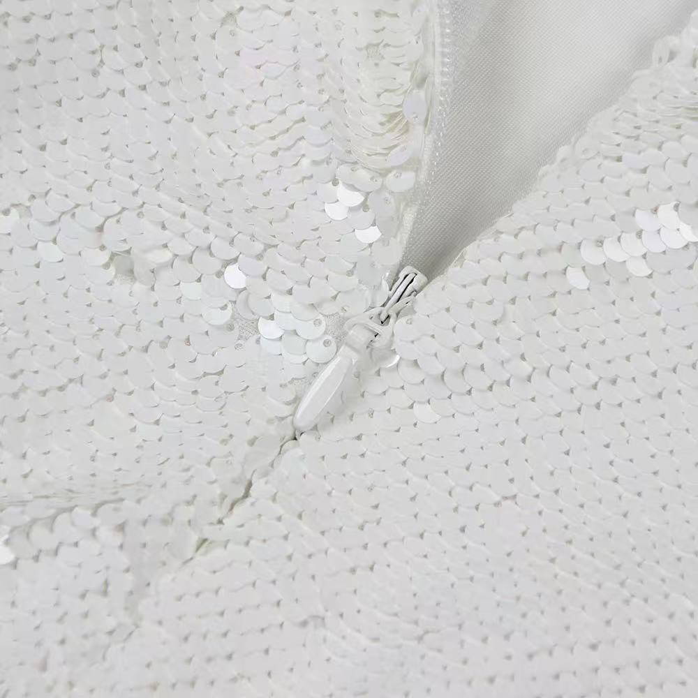 AIIZIE HAND BEADED SEQUIN GOWN - product image