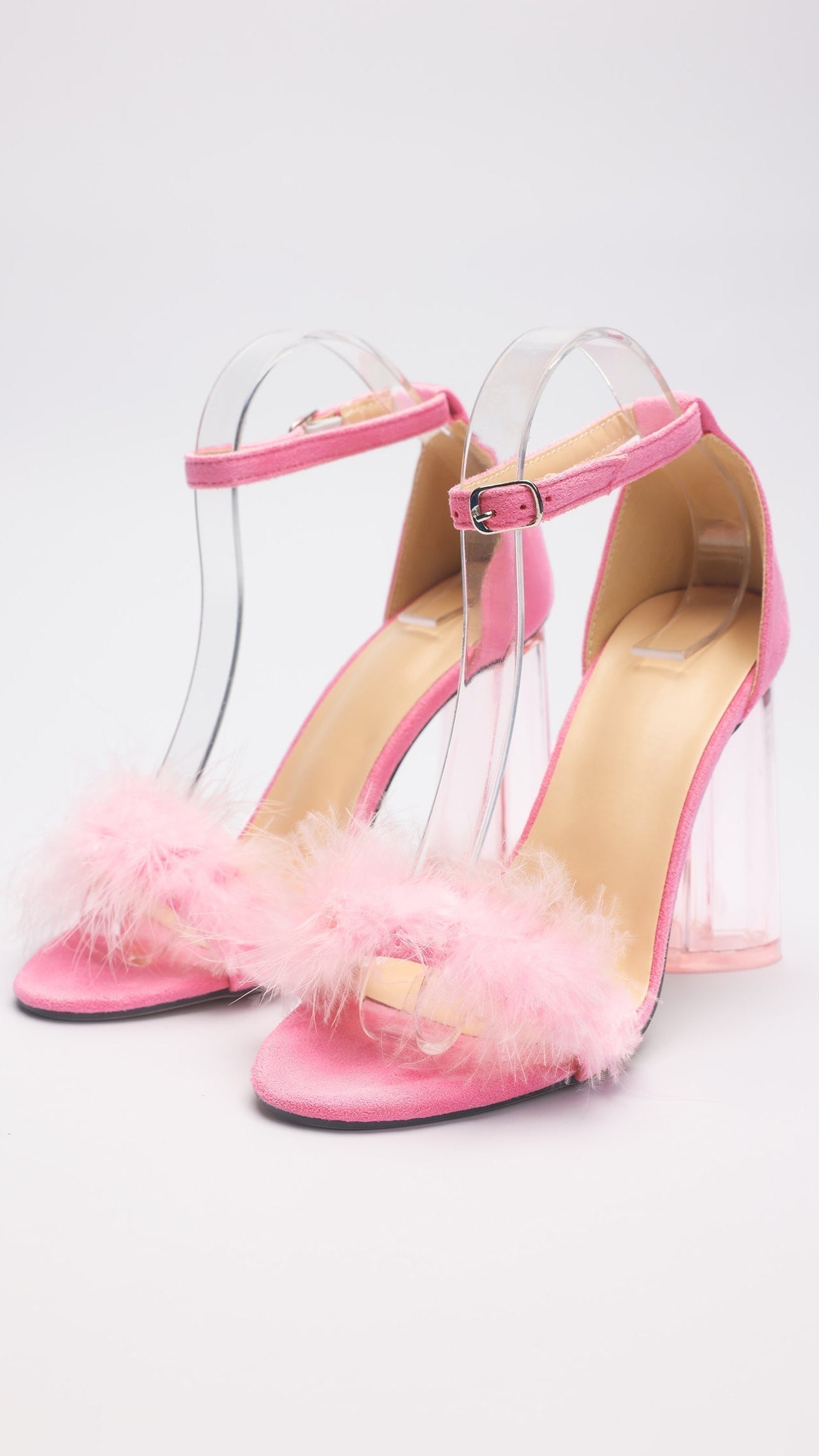 TACCHI DI CRISTALLO A FORMA DI CUORE PELOSO