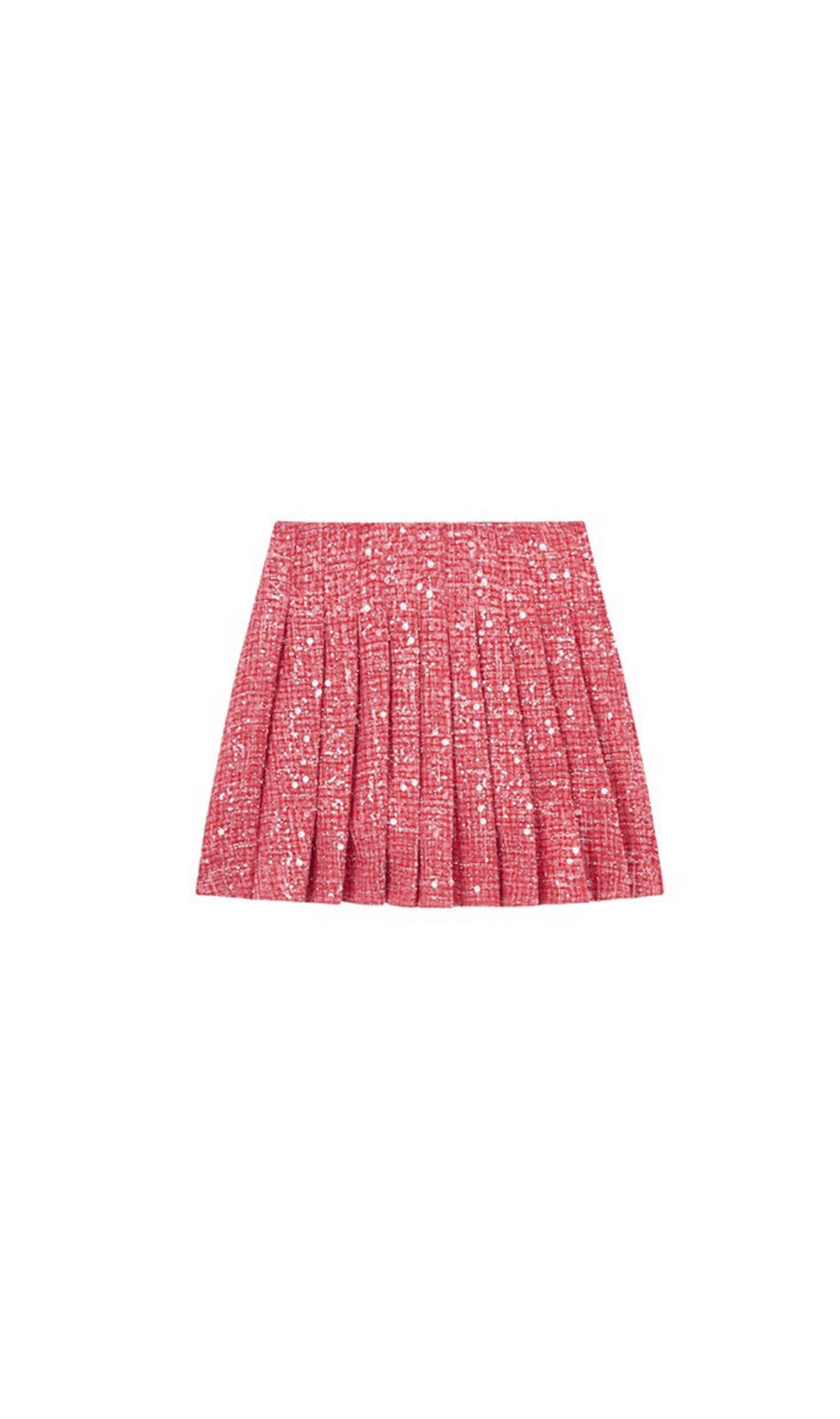 MINIGONNA BOUCLE ROSSA 