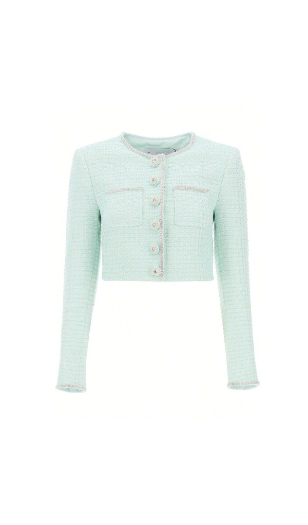 MINT BOUCLE JACKET