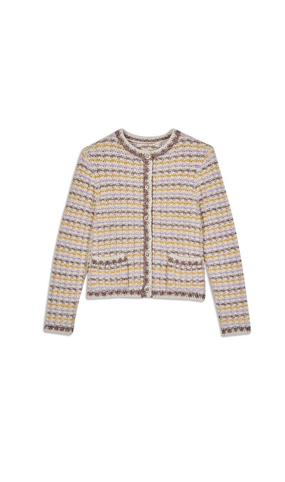 CARDIGAN CON BOTTONI FRONTALI 