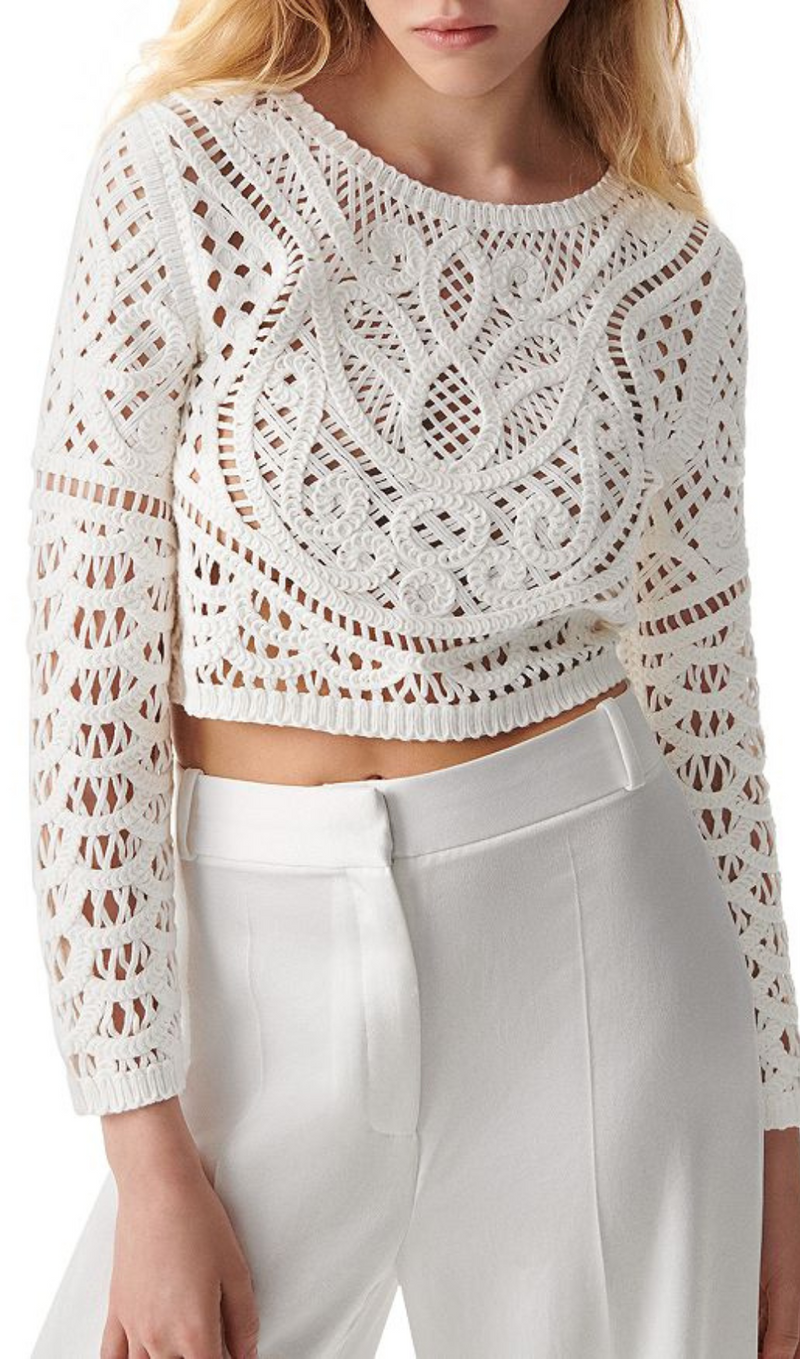 WHITE MARC CARDIGAN