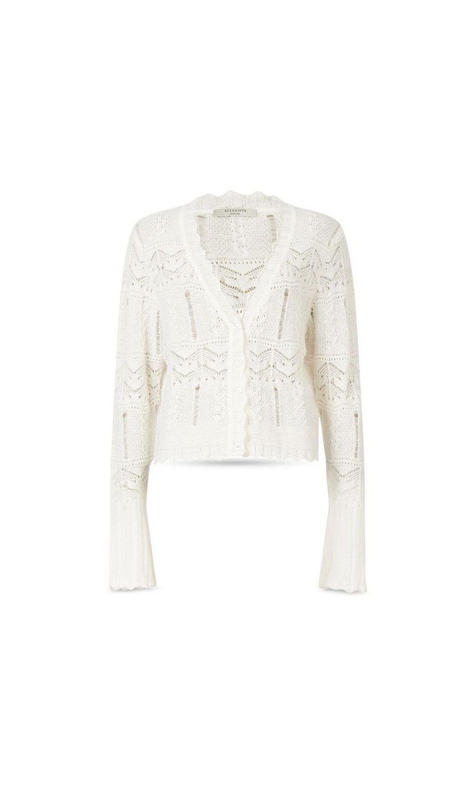 CARDIGAN VANESSA BIANCO GESSO 