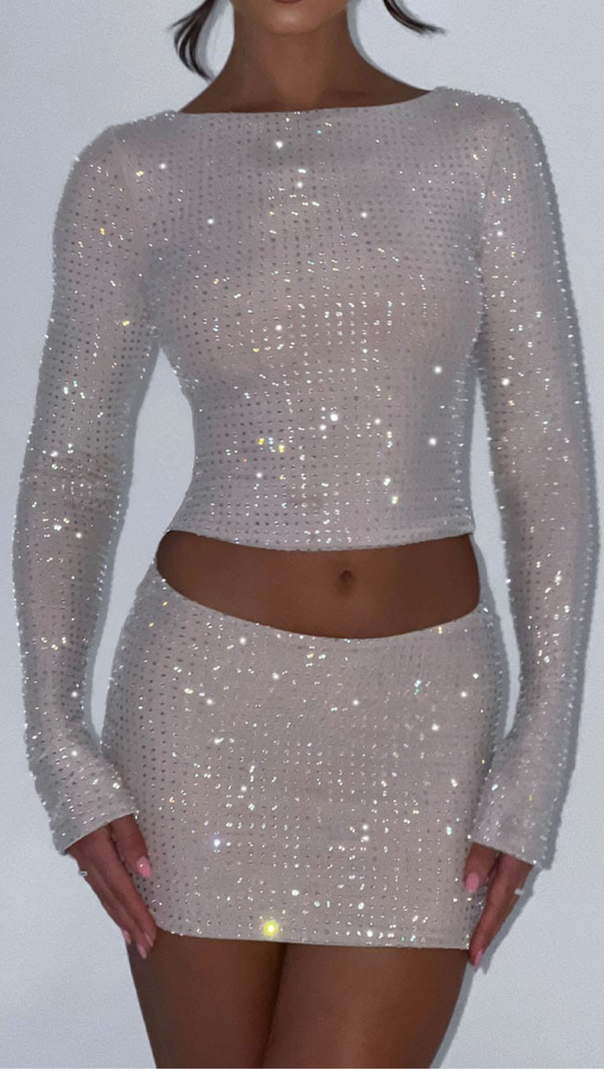 AIIZIE TWO PIECES SET IN NUDE - product image