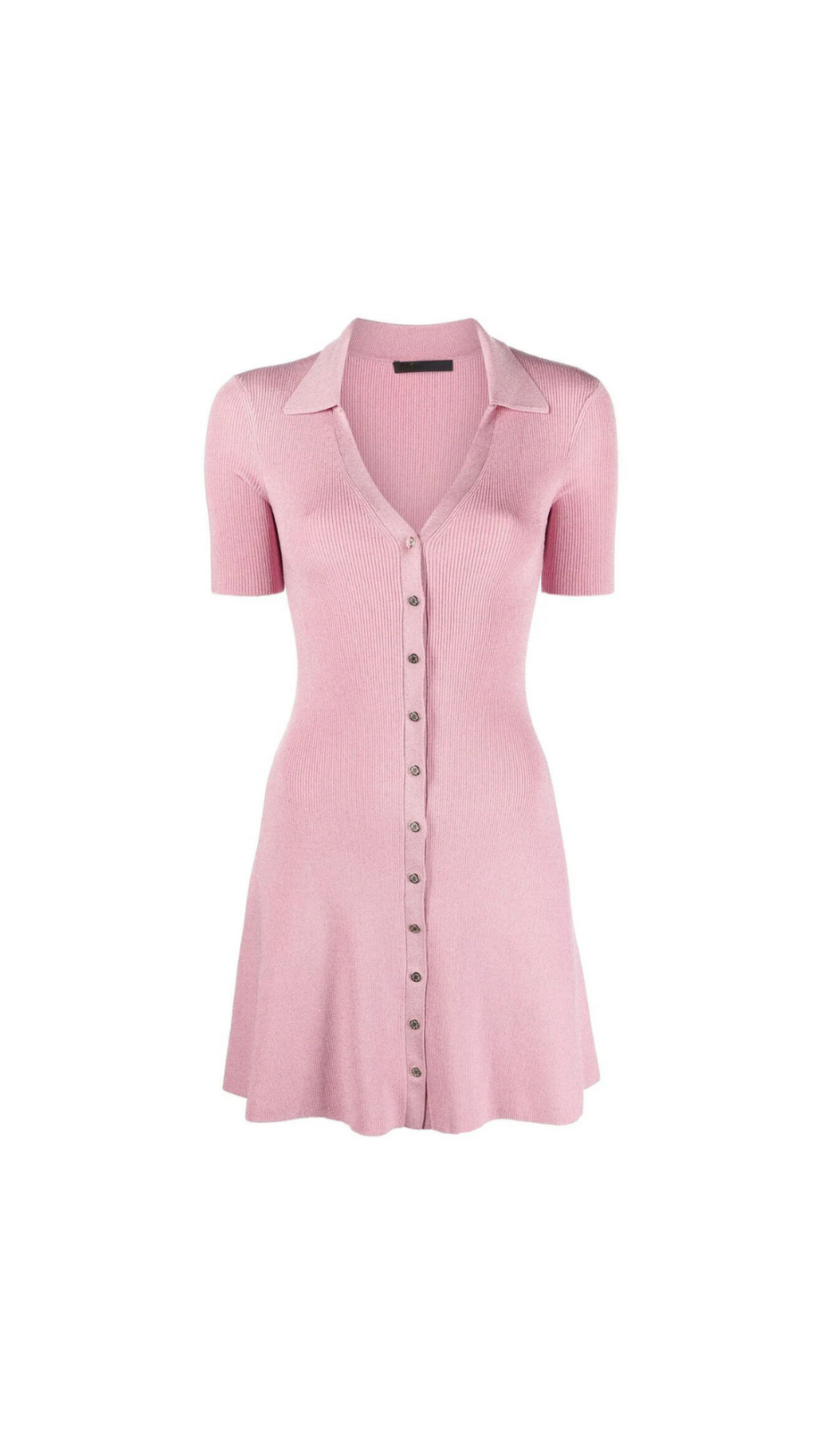 ROLIANE KNIT POLO MINI DRESS