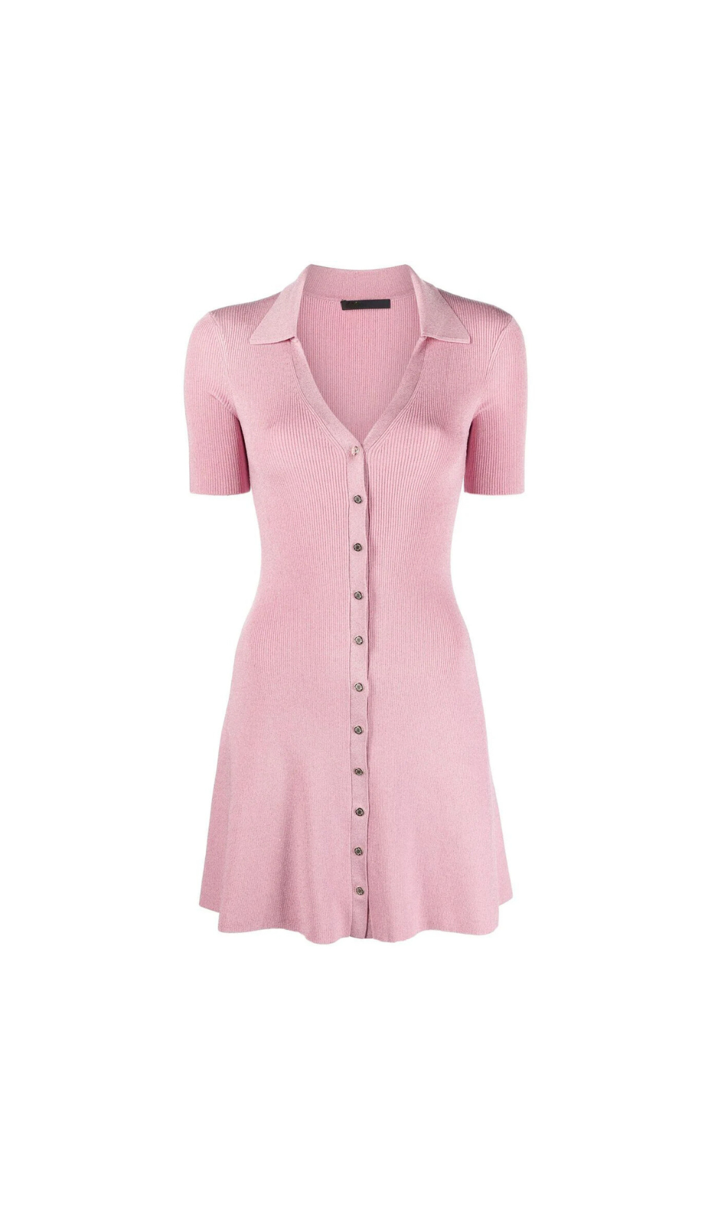 ROLIANE KNIT POLO MINI DRESS