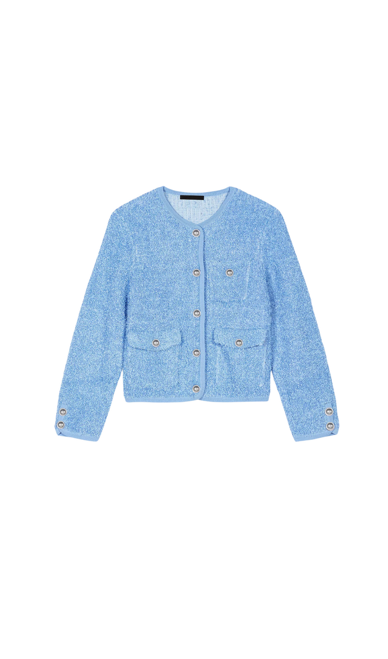 MOSCILI CARDIGAN IN BLUE