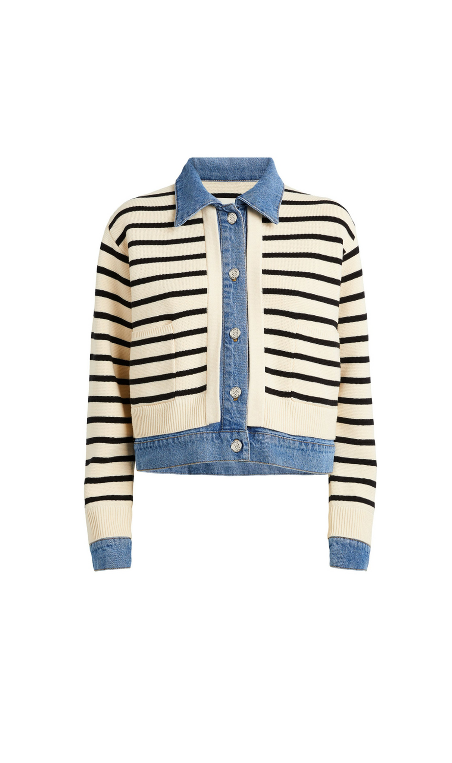 STREIFEN-CARDIGAN IM LAGENLOOK 