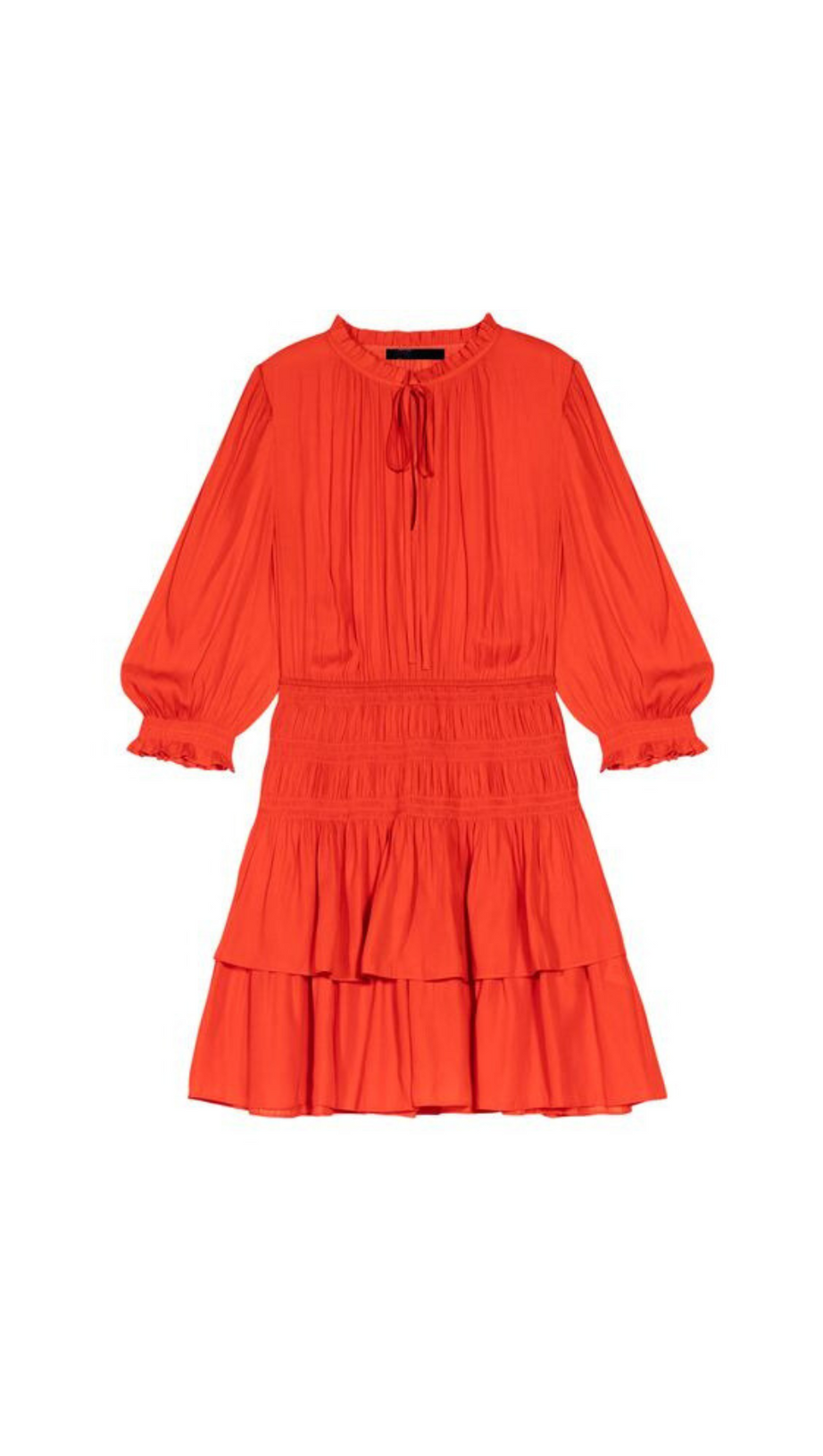 RADJI TIERED MINI DRESS