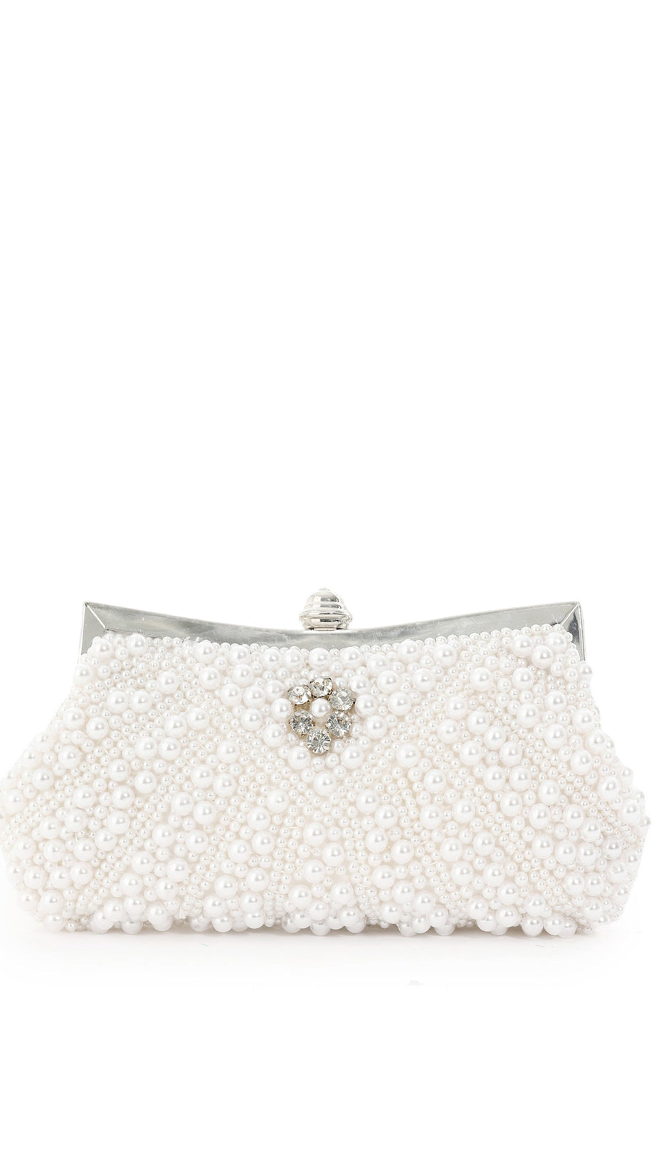 HLASA PEARLS DIAMANTE CLUTCH