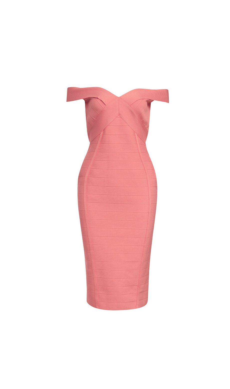 PATCHWORK SLIT BANDAGE DRESS