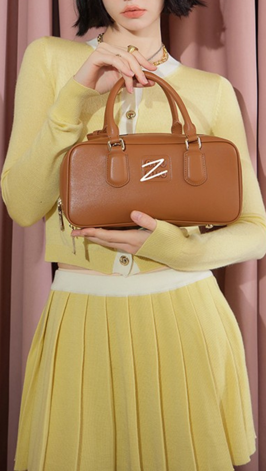 GONNA MINI A LINEA A PLISSETTATA IN MAGLIA