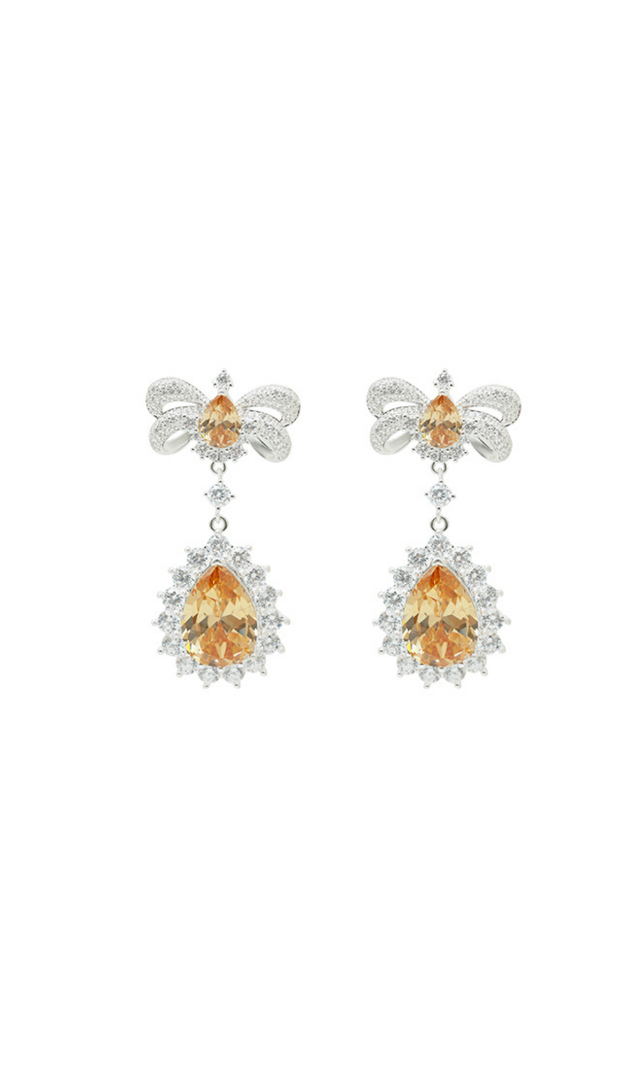 BOW DROP EARRINGS