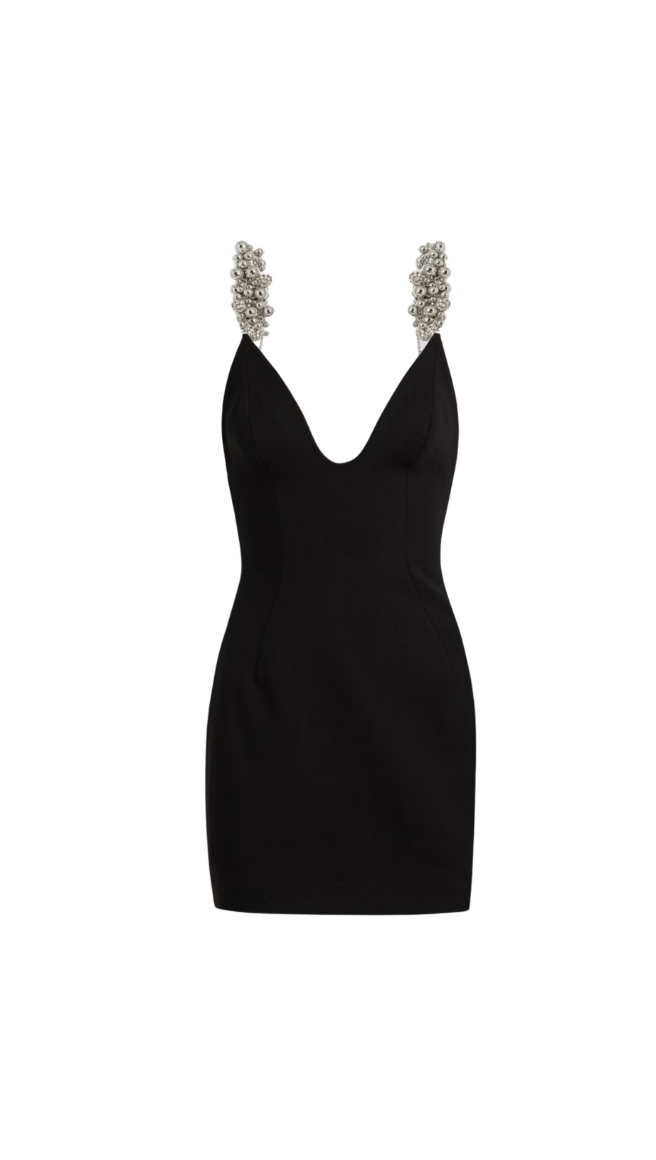 EMBELLISHED CADY MINI DRESS