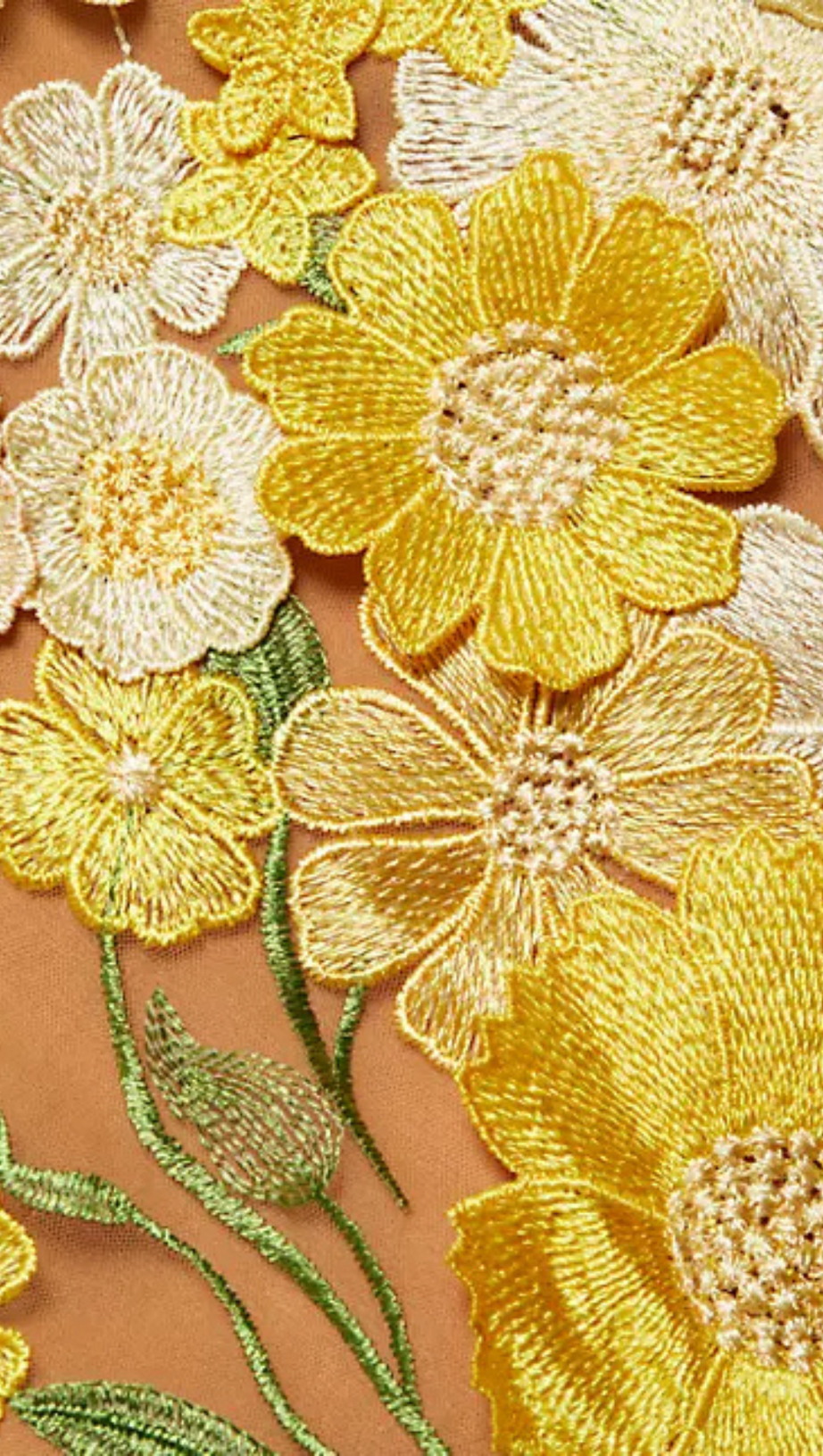 ABITO MIDI CON MANICHE A SBUFFO E FANTASIA FLOREALE 