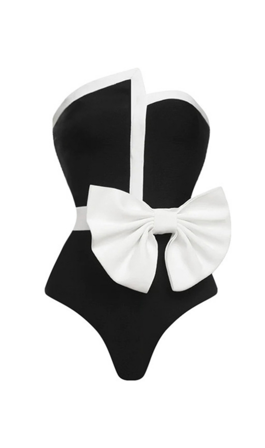 COSTUME DA BAGNO INTERO CON SPALLE SCOPERTE E PAPILLON 