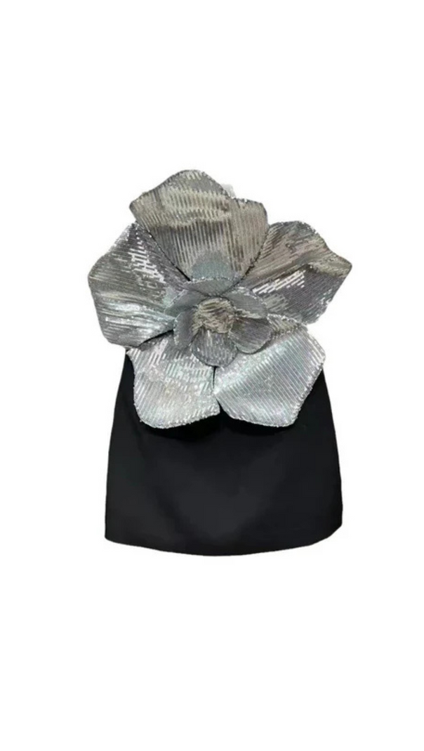 AIIZIE FLOWER SEQUIN MINI DRESS - product image