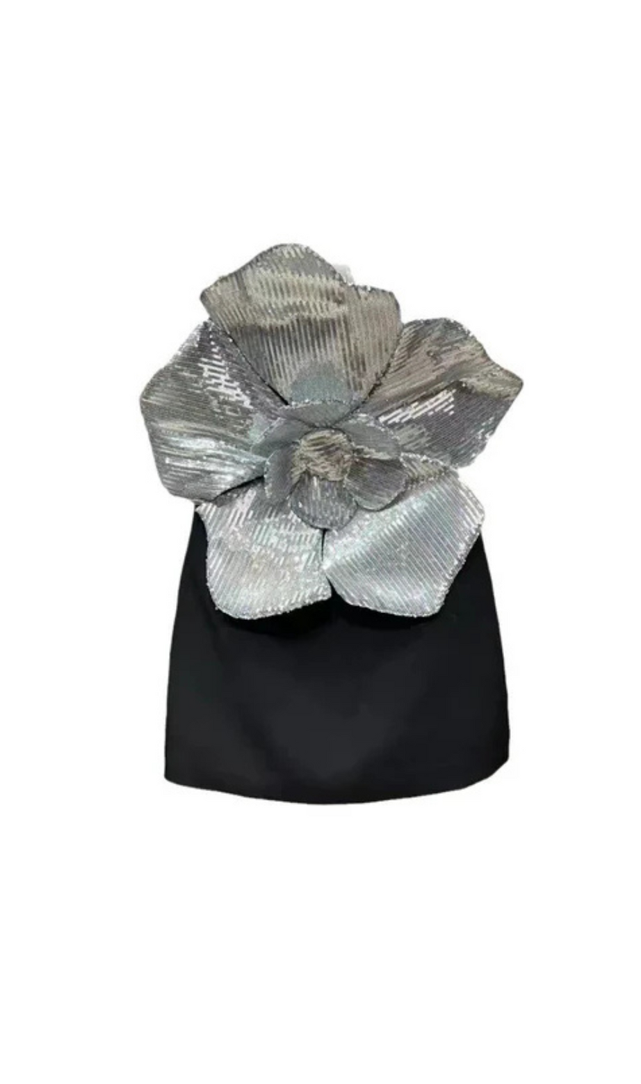 MINIKLEID MIT BLUMENPAILLETTEN 