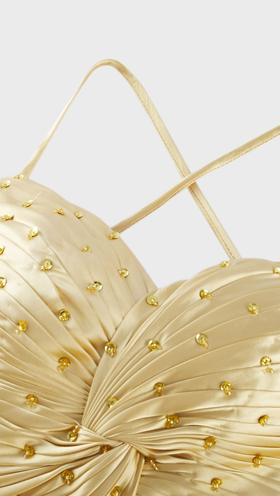 ELINE PLEATED MAXI DRESS