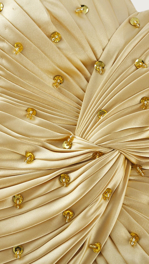 AIIZIE ELINE PLEATED MAXI DRESS - product image