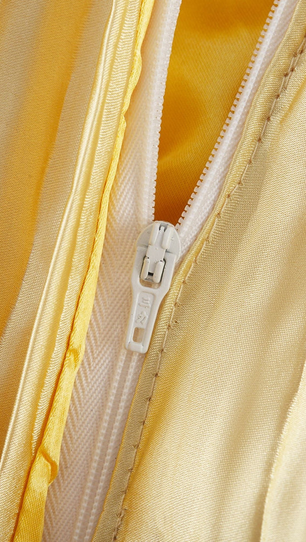 ELINE PLEATED MAXI DRESS
