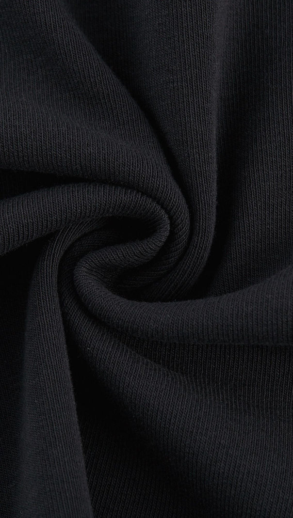 TOP NALINI NERO CON FIORI SINTETICI