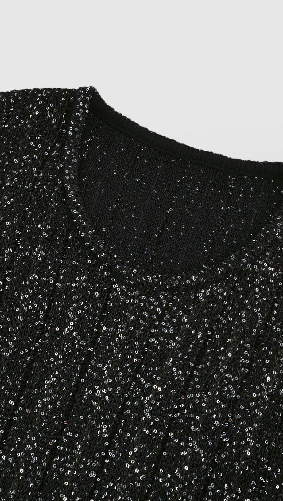 CORDELIA SEQUIN-EMBELLISHED TIERED MINI DRESS