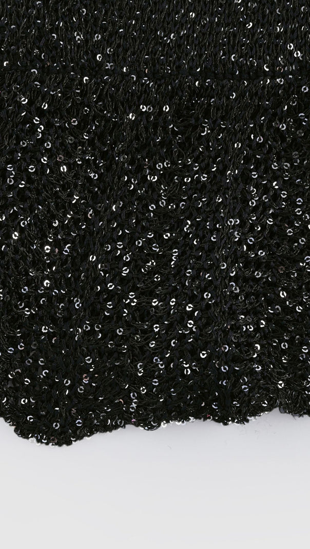 AIIZIE CORDELIA SEQUIN-EMBELLISHED TIERED MINI DRESS - product image