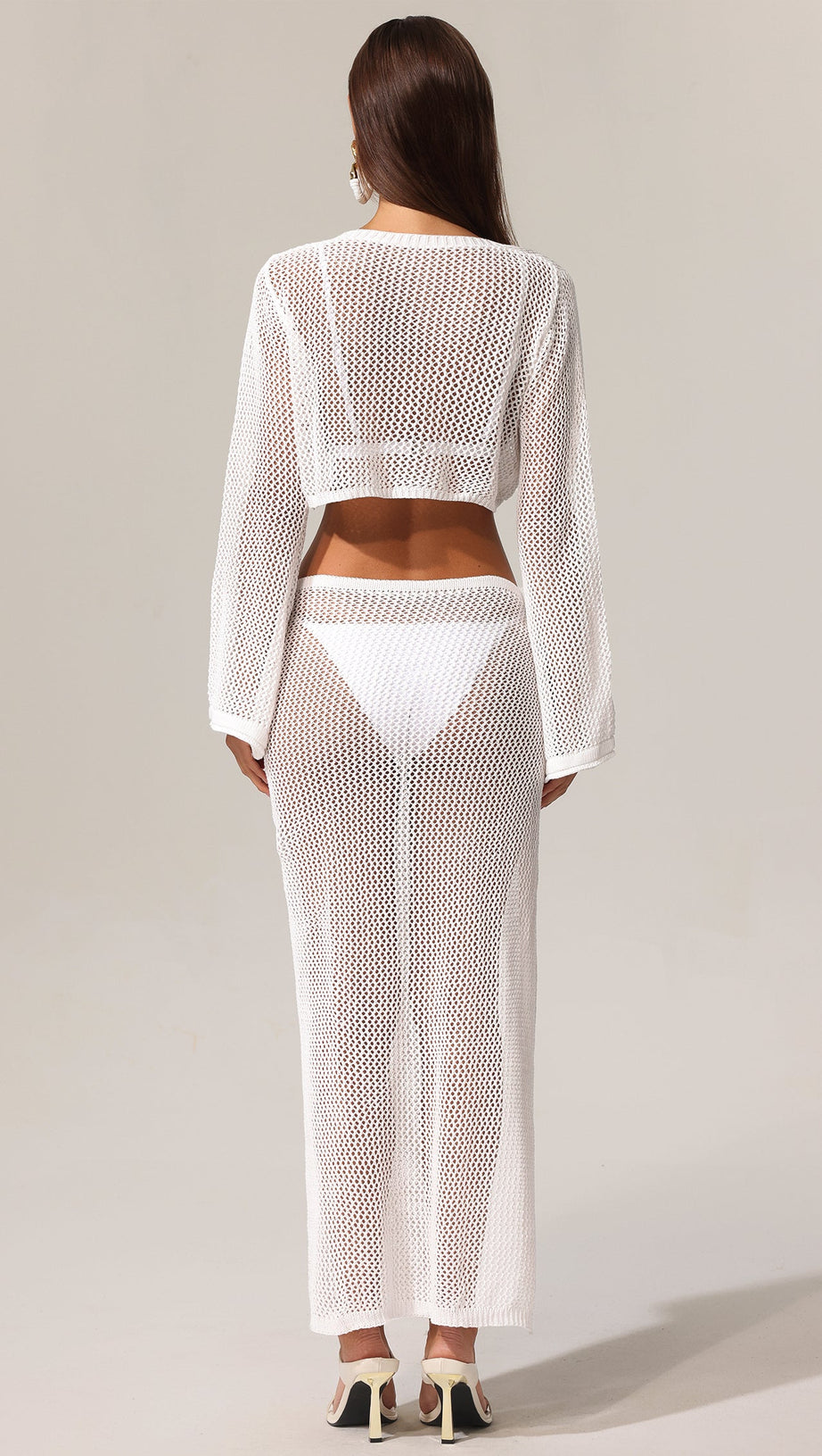 KIavia – Zweiteiliges Set mit ausgehöhltem, hohem Schlitz