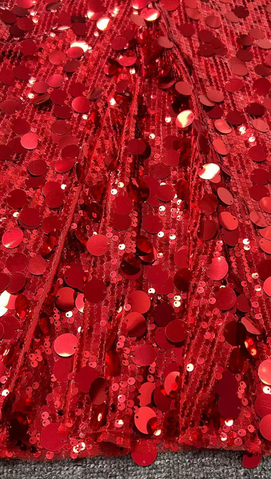 SHIVA STRAPLESS SEQUIN MAXI DRESS