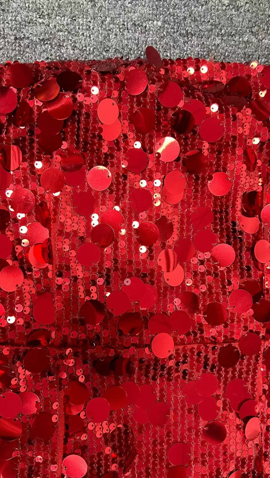 SHIVA STRAPLESS SEQUIN MAXI DRESS