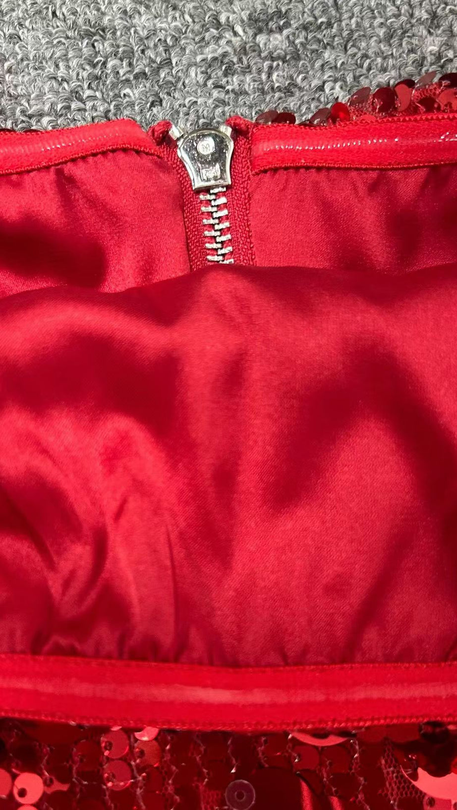 SHIVA STRAPLESS SEQUIN MAXI DRESS