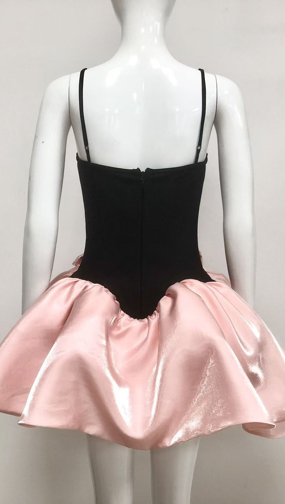 MINI ABITO BICOLORE CON FIOCCO VALERIE