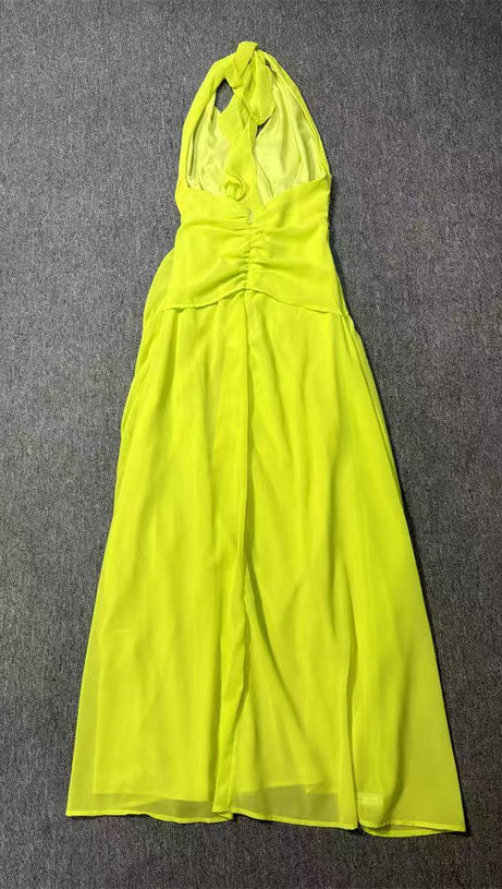 SEXY GODDESS DEEP V BACKLESS HOLIDAY DRESS