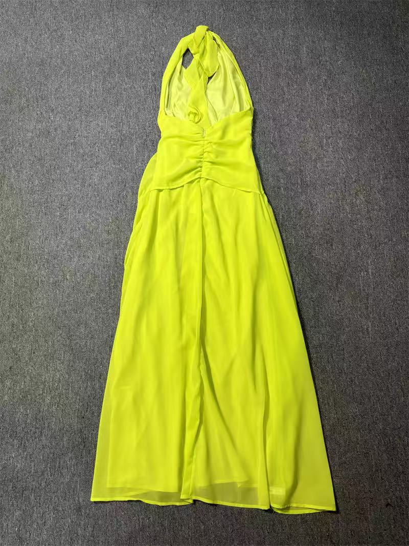 AIIZIE SEXY GODDESS DEEP V BACKLESS HOLIDAY DRESS - product image