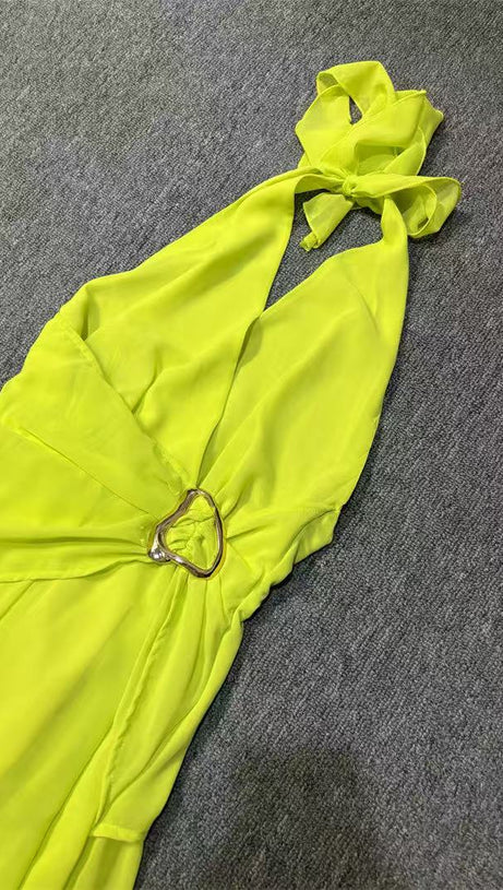 SEXY GODDESS DEEP V BACKLESS HOLIDAY DRESS