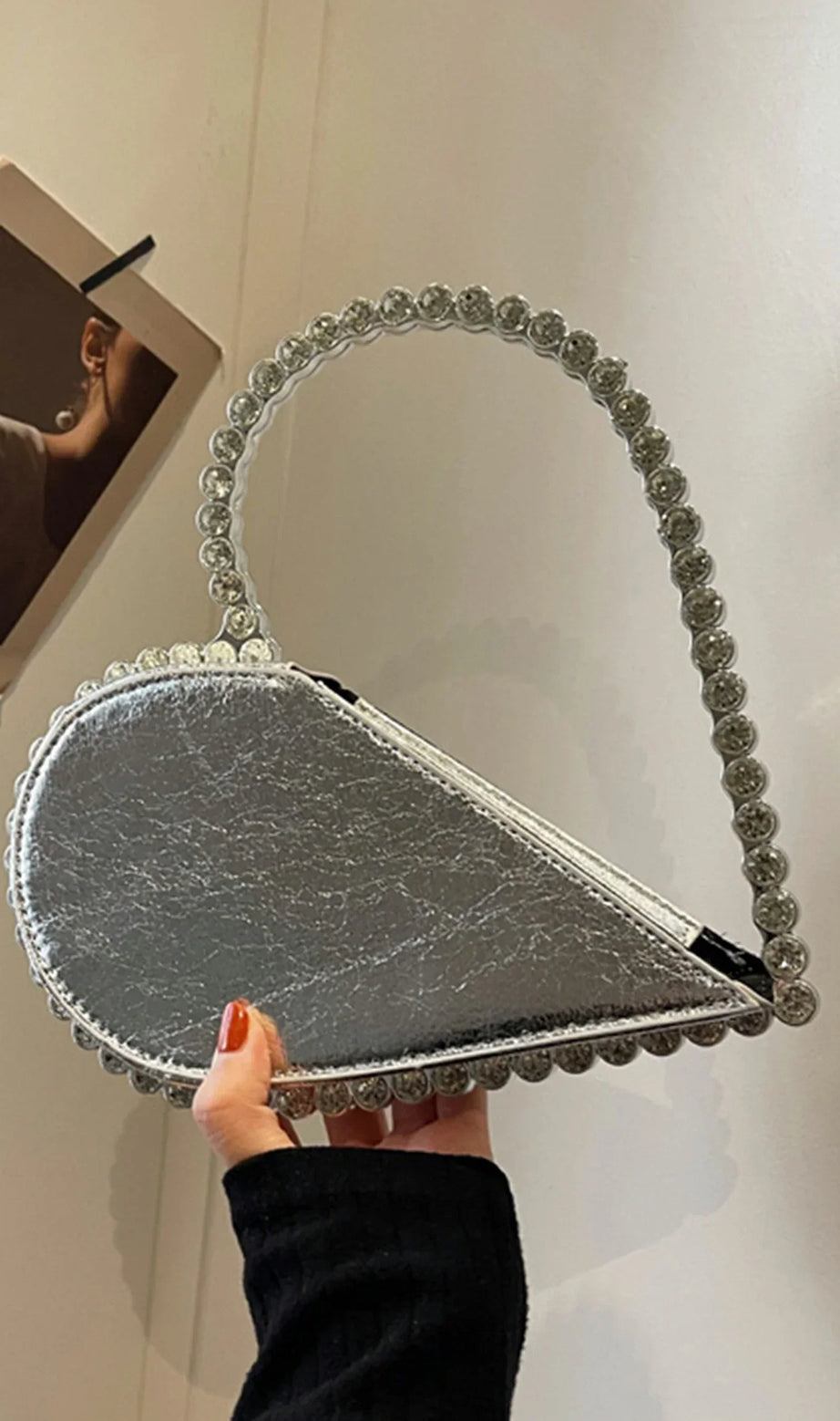 Bridgete Heart Diamond Clutches