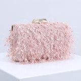 SQUARE TASSEL CLUTCH