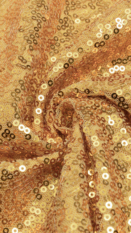 ONE SHOULDER SPLIT THIGH SEQUIN MAXI DRESS