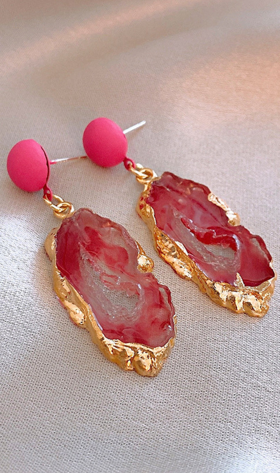 Dorothy Pink Earrings