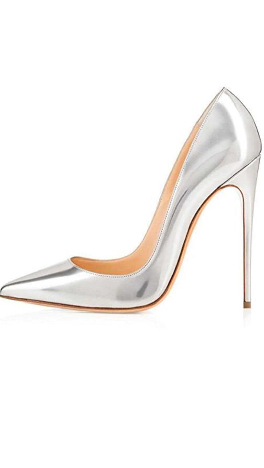 SCARPE CON TACCO A SPILLO ORO ROSA