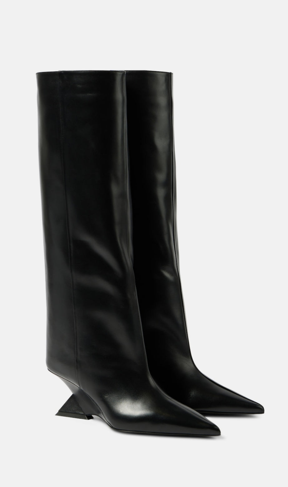 Astrid Heterotypic Knee-high Boots - Black