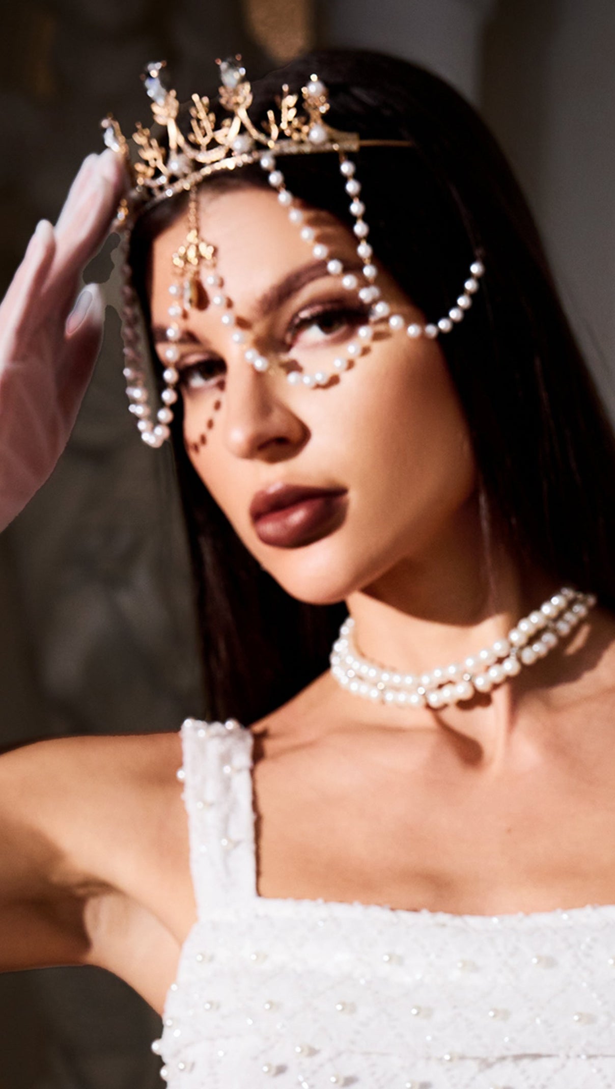 AIIZIE KATTIN PRINCESS'S FOREHEAD CROWN - product image