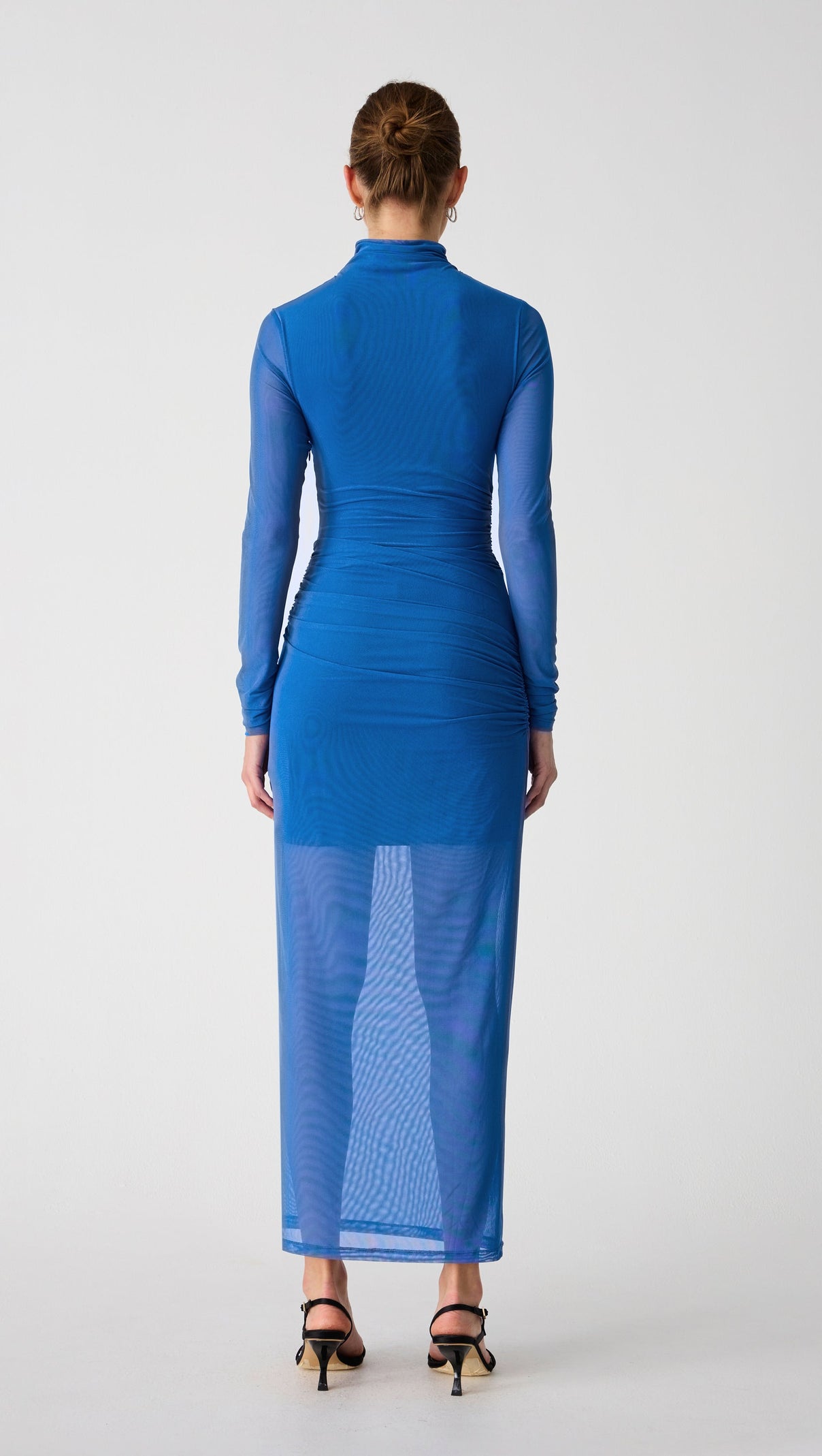 AIIZIE MADIGRAL MESH MIDI DRESS - product image