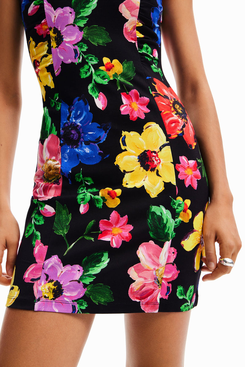 Floral mini dress
