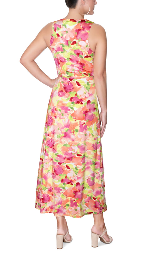 Wilonna A-Linien-Kleid mit Bindeband vorne für Damen