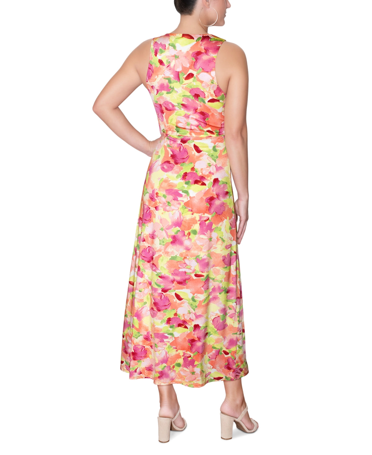 Wilonna A-Linien-Kleid mit Bindeband vorne für Damen