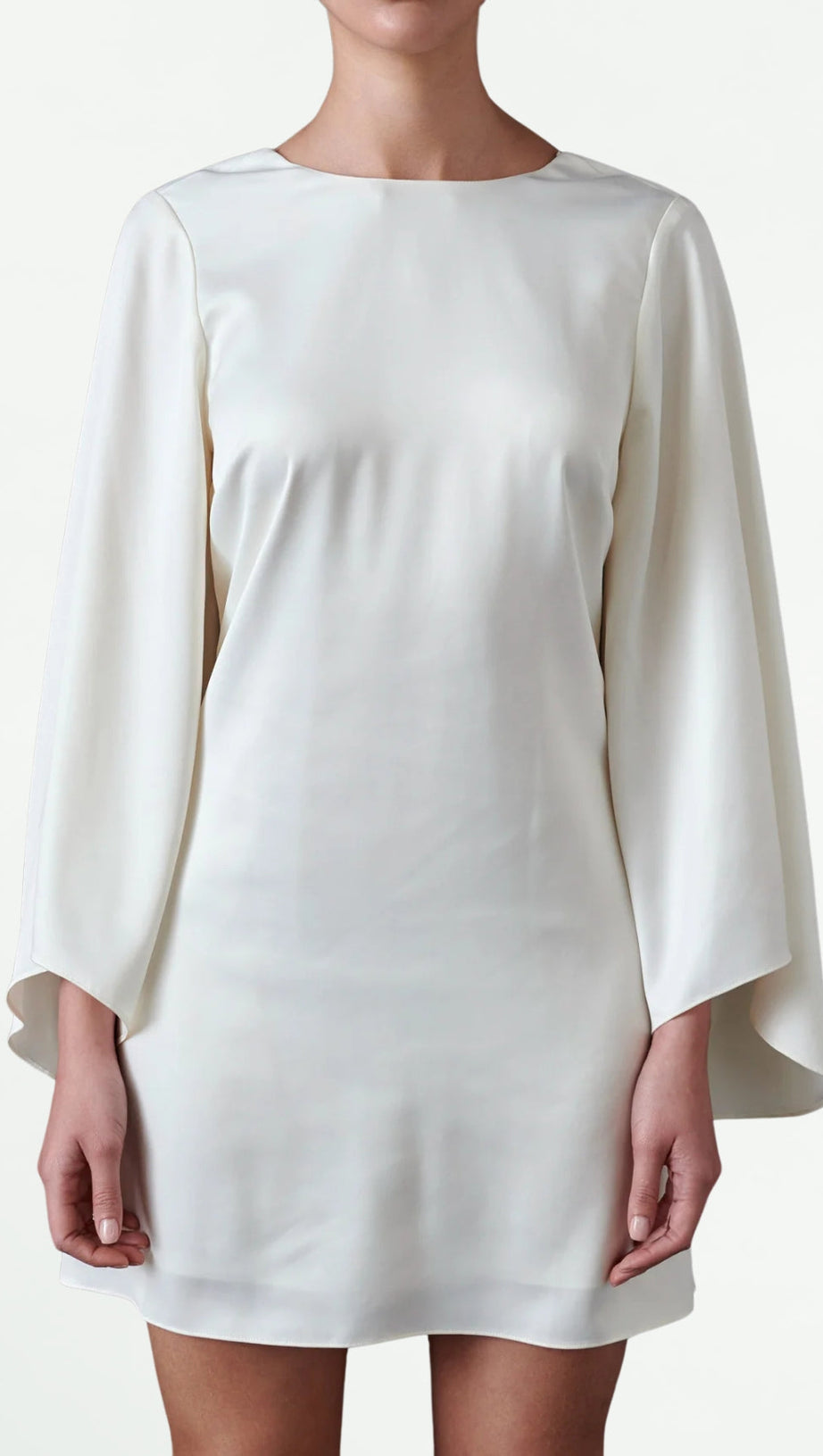 BELL-SLEEVE MINI DRESS