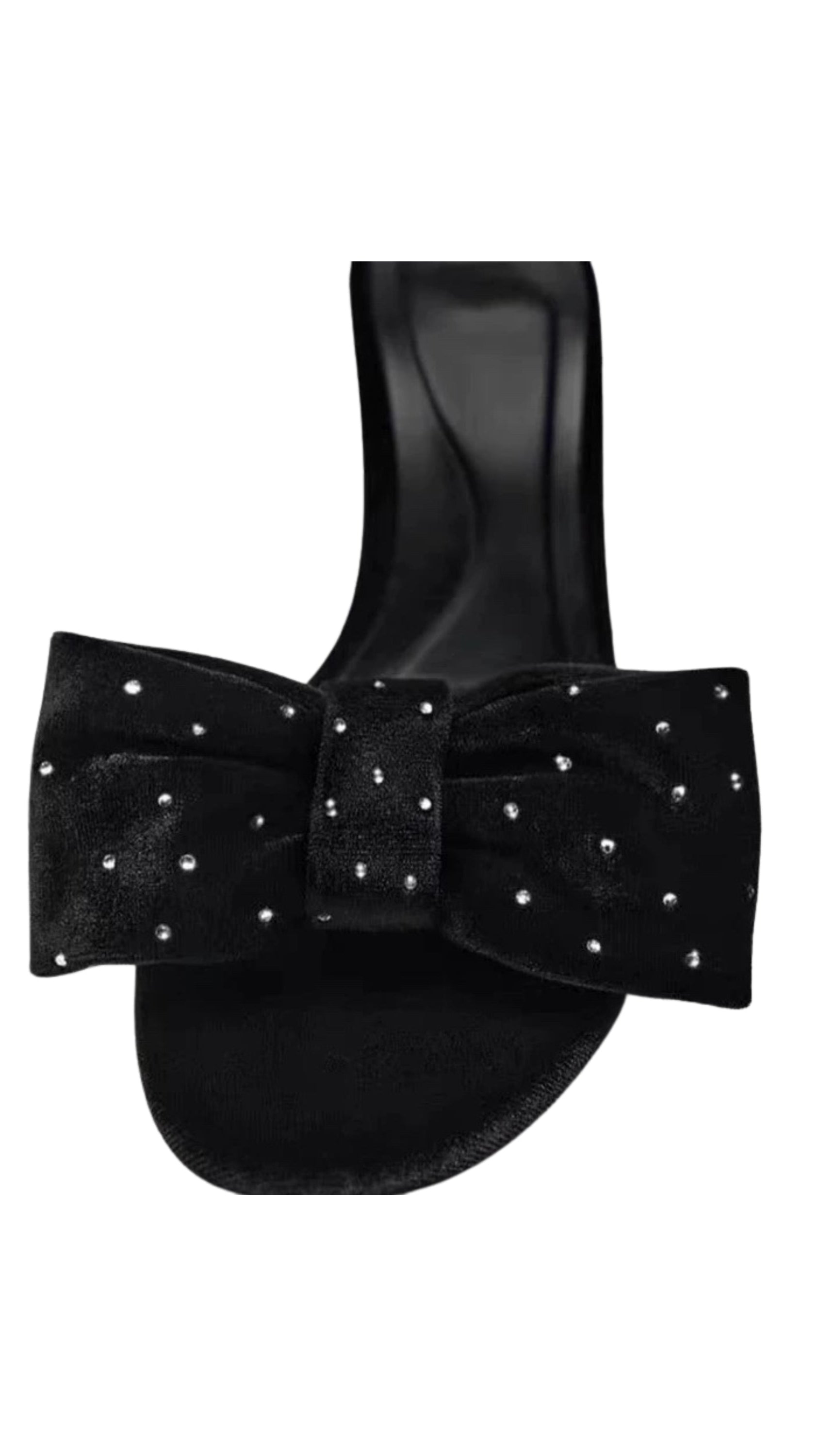 TACCO ALTO CON FIOCCO - NERO